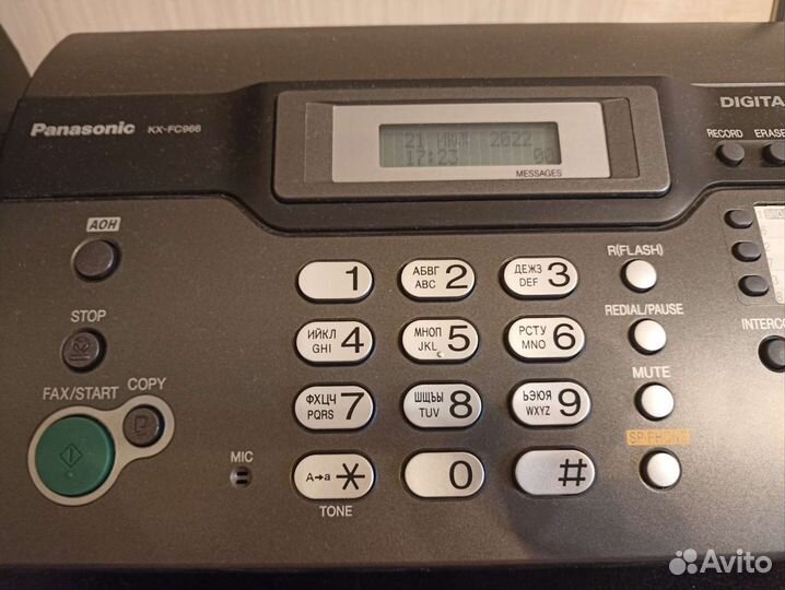 Факс Panasonic FX-FC966