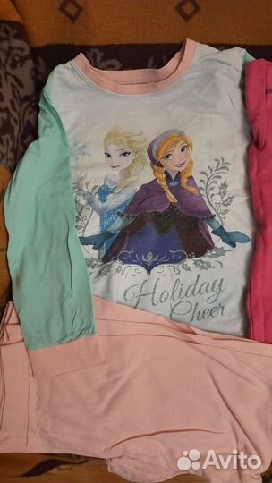 Вещи пакетом на девочку 122 см