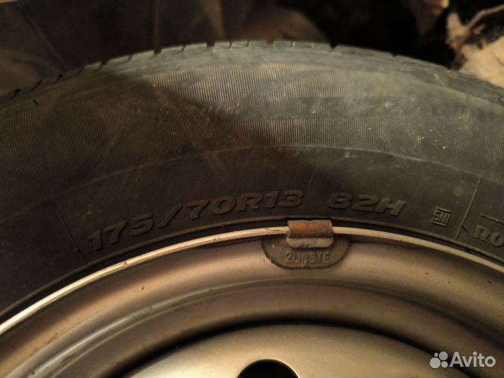 Колеса летние 175 70 r13 Hankook на ваз