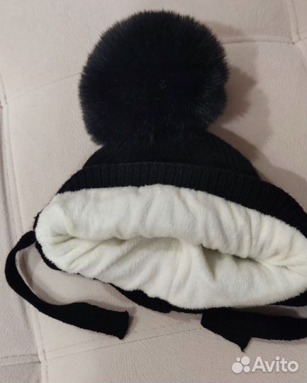 Шапка зимняя детская, 2-5 лет