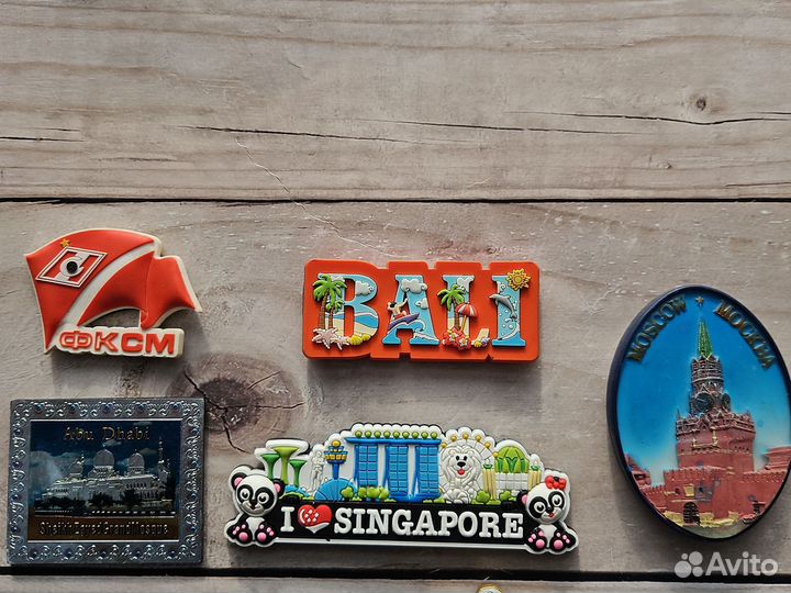 Магниты сувенирные на холодильник