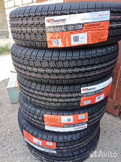 Powertrac Power Contact 195/75 R16C 108