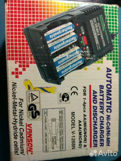 Зарядное ус-во для аккумуляторов