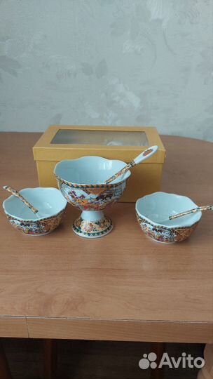 Набор для чая с японским рисунком