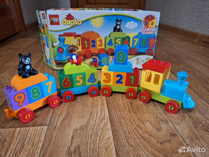 Lego duplo поезд