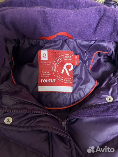 Пуховик reima 134