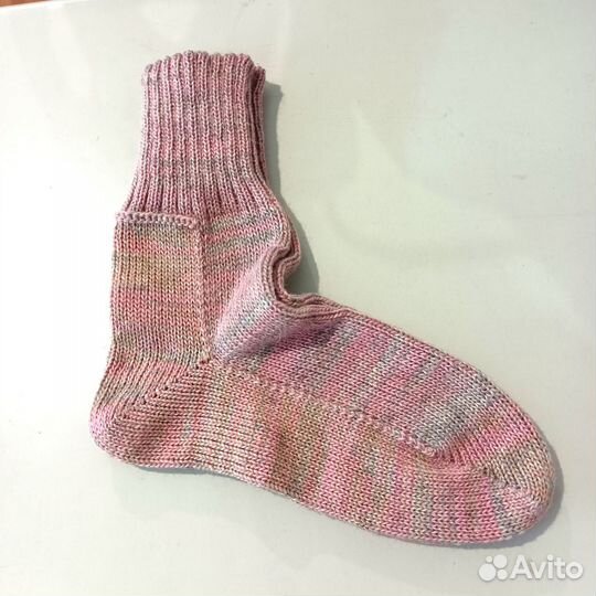 Носки вязаные особенные полушерстяные