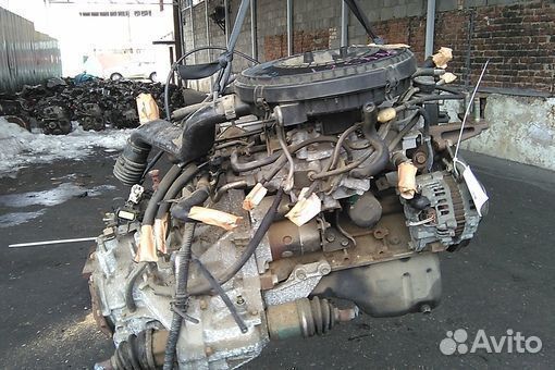 Двигатель в сборе двс mazda familia BG5S B5