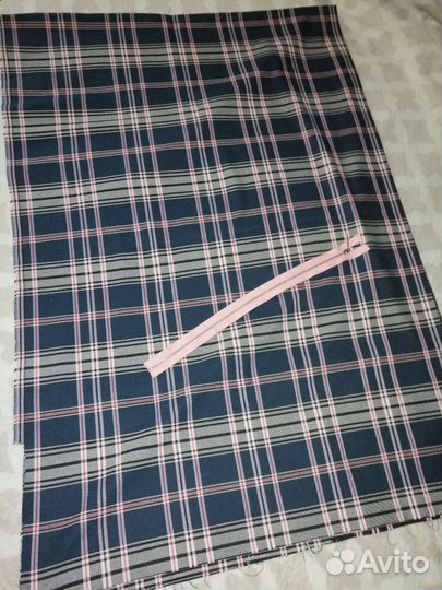 Отрез ткани костюмная вискоза с эластаном 2м