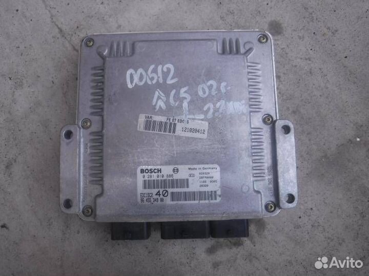 Блок управления двигателем Citroen C5 2002