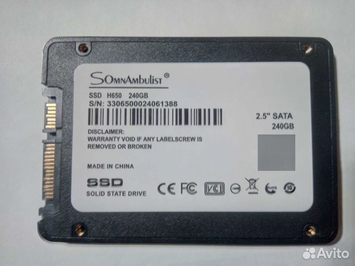 SSD 240Gb новый,есть 120 128 Gb