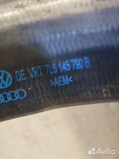 Патрубок дросселя дефект VW Туарег 2.5 BAC