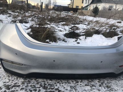 Задний бампер hyundai solaris