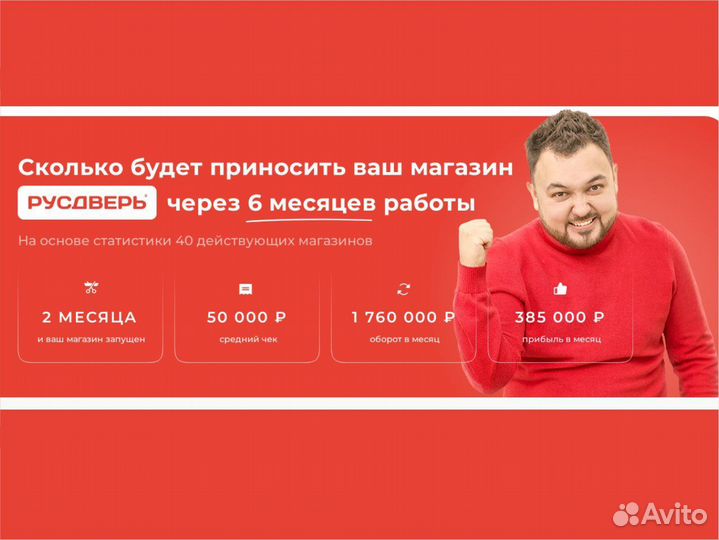 Проверенный бизнес с доходом от 389.000 рублей