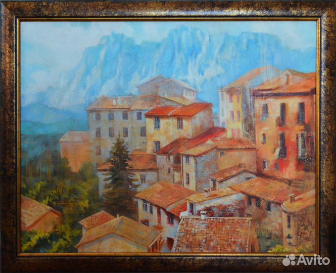 Картина маслом на холсте пейзаж