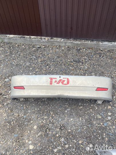 Toyota duet задний бампер