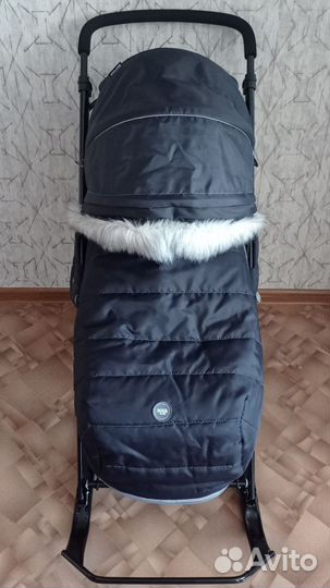 Санки коляска nika