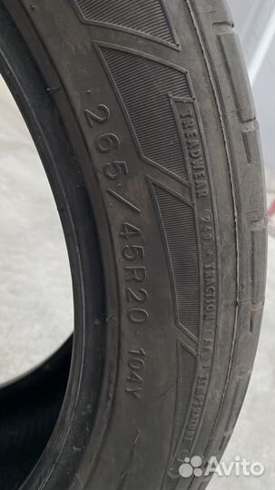 Dunlop SP Sport Maxx GT 265/45 R20