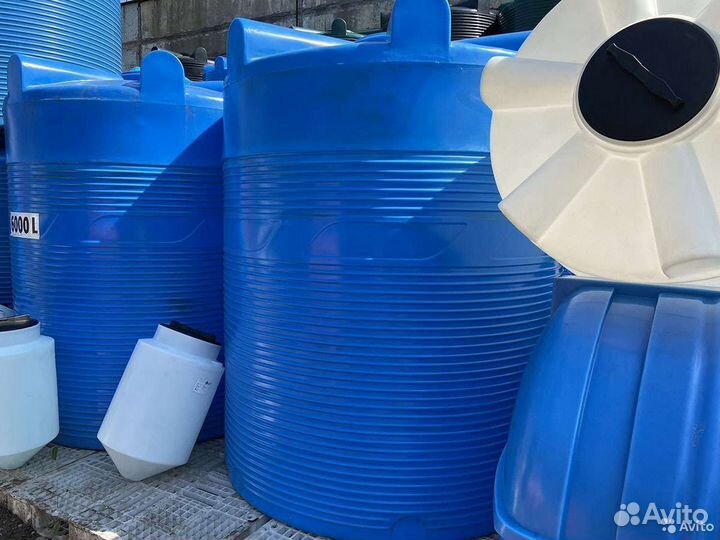 Ёмкость под воду от 1000л. из пластика