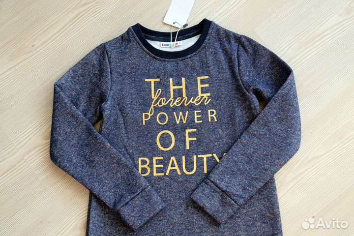 Новое теплое платье Luminoso 134