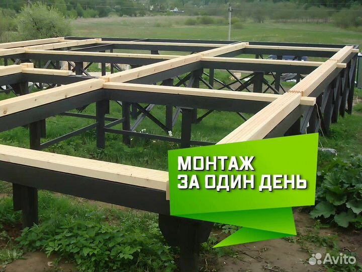 Свайный фундамент. Реконструкция под ключ