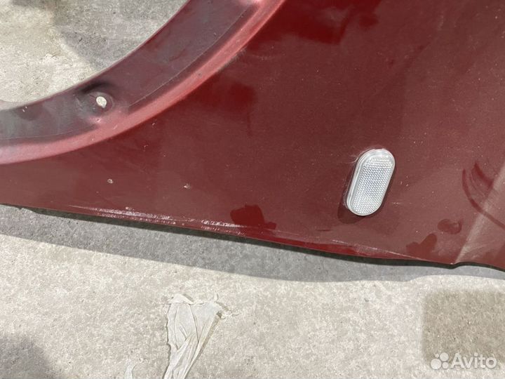 Крыло переднее левое nissan qashqai J10 дефект