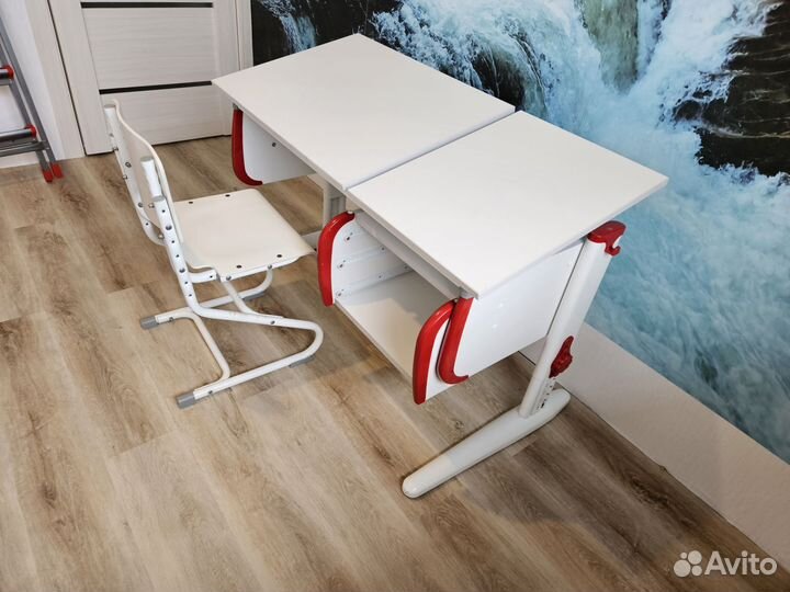 Растущая парта и стул дэми