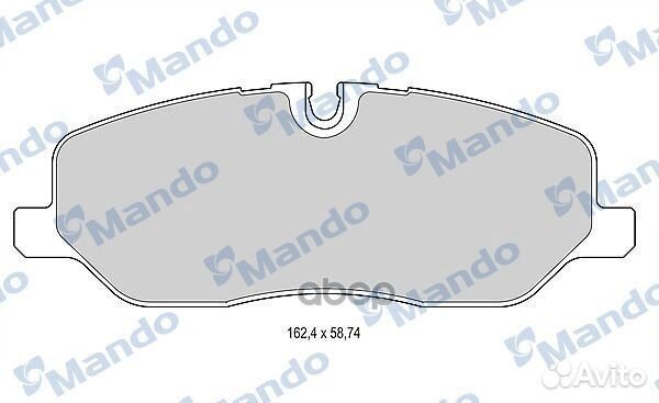 Колодки тормозные дисковые land rover discovery