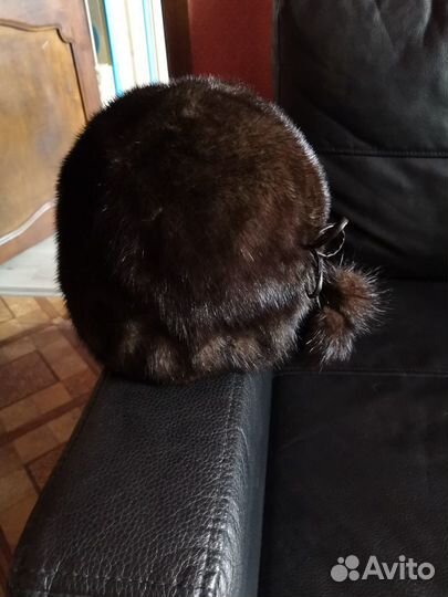 Шапка норковая женская