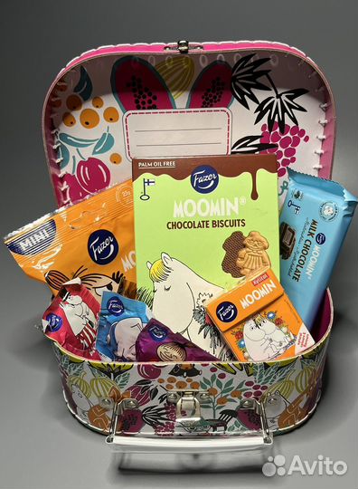 Чемоданчик с Муми-сладостями Fazer /Moomin