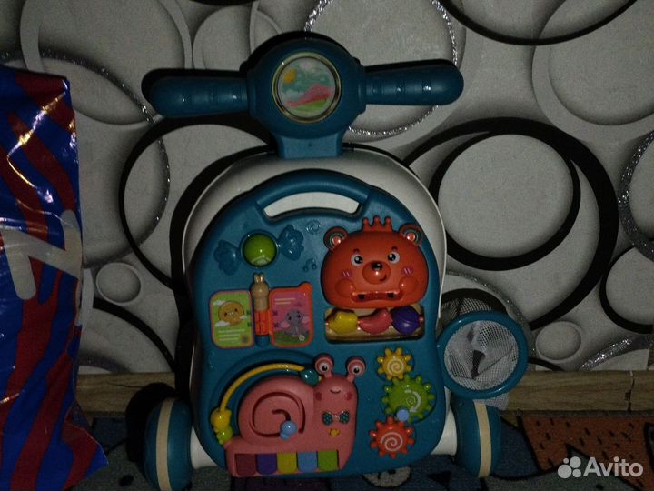 Ходунки каталка бизиборд