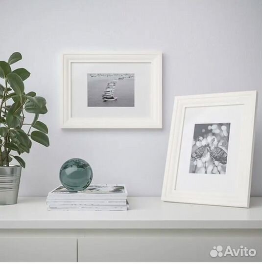 Рамка для фотографий IKEA edcbruk 21х30 см белая