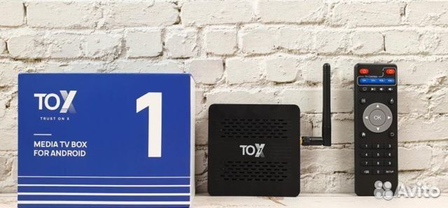 Тв-приставка TOX1 - 4/32Гб HDR 4К+аэромышь G20