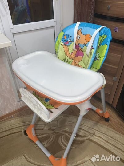 Стульчик для кормления chicco polly