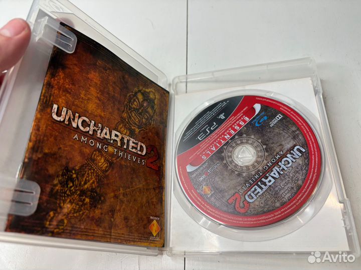 Uncharted 2 ps3 диск