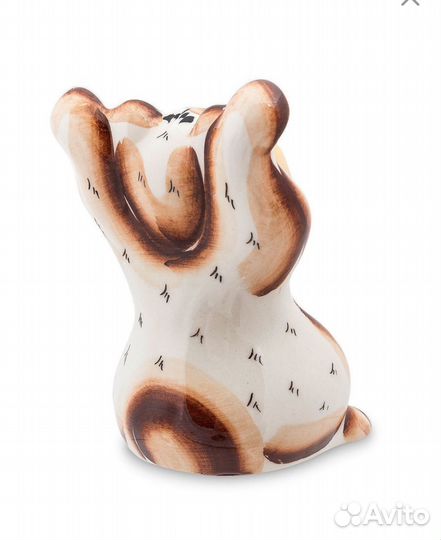 Новая статуэтка Медведь. Гжель Фарфор