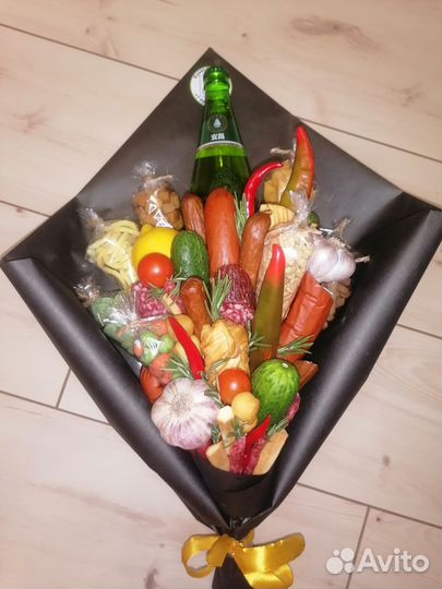 Съедобные букеты. Мужской букет. Подарок мужчине