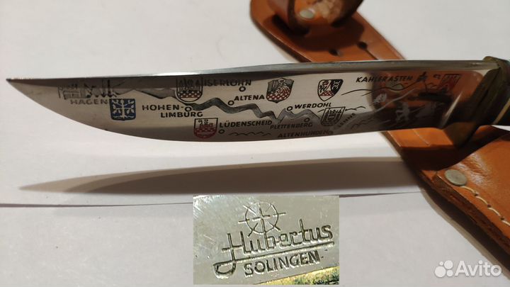 Коллекц. нож Нubеrtus (Solingen, Germany) 50гг