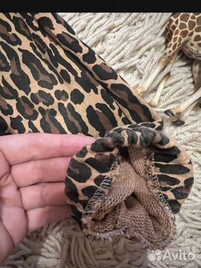 Леопардовые брюки 134