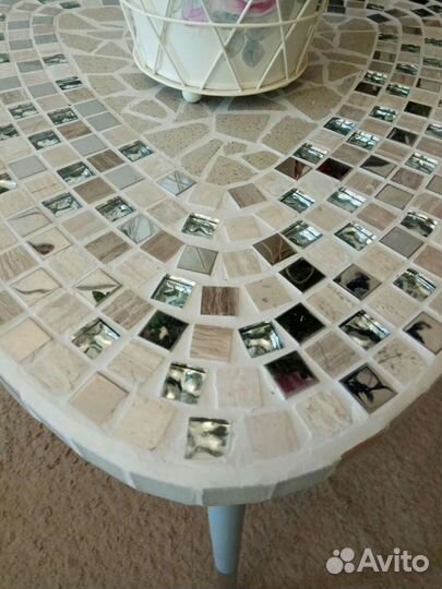 Столик дизайнерский винтажный
