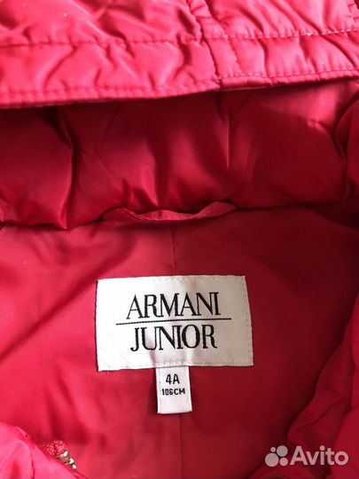 Куртка Armani Junior girl