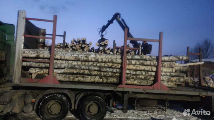 Дрова березовые колотые