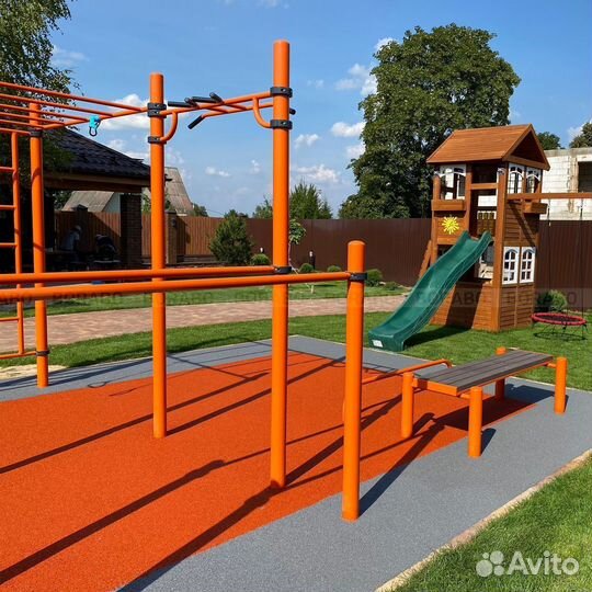 Спортивный уличный комплекс на дачу