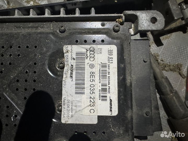 Усилитель bose ауди 8E5035223C