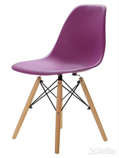 Стул в стиле eames DSW,лиловый