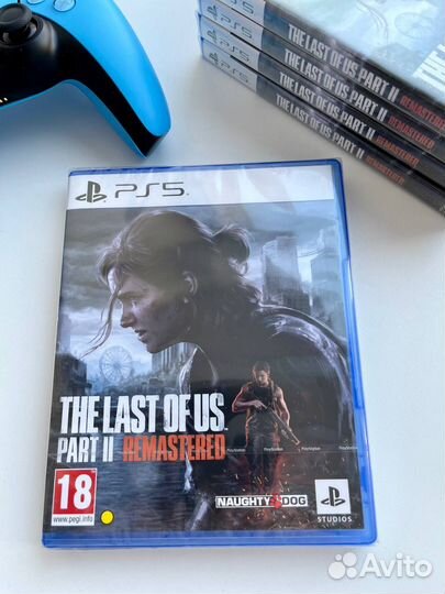The last of us part 2 remastered ps5 диск