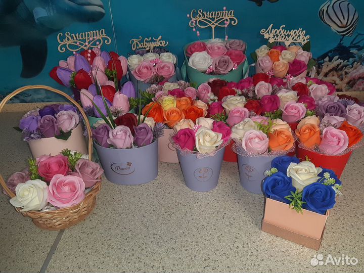 Мыльные розы