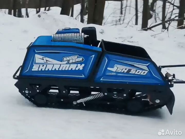 Мотобуксировщик Sharmax S500 Yamaha MX 300