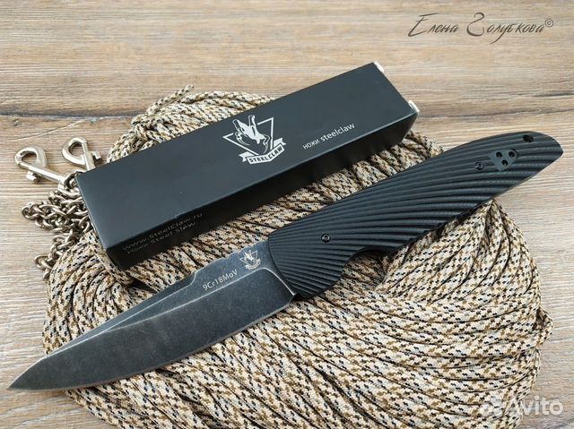 Нож Steelclaw Ребус сталь 9Cr18MoV