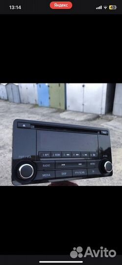 Штатная магнитола mitsubishi lancer 10